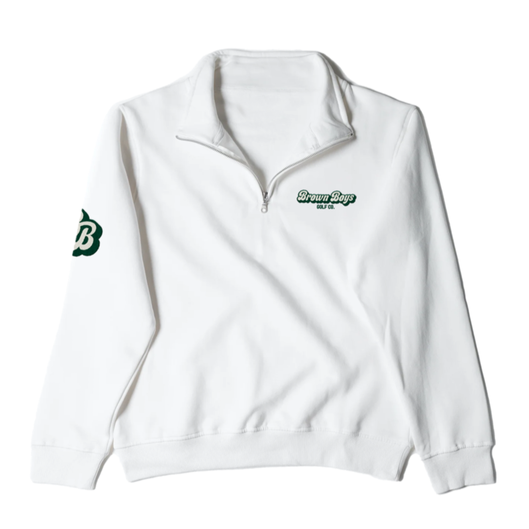 BB Quarter Zip Sweater