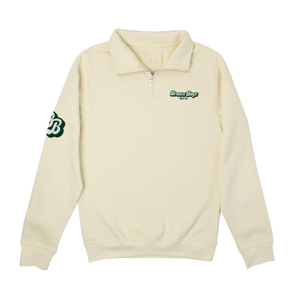 BB Quarter Zip Sweater