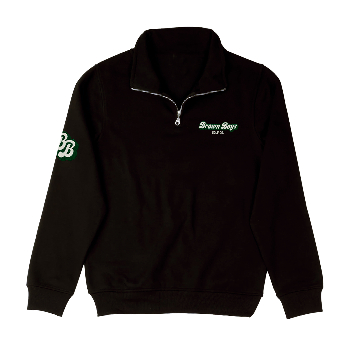 BB Quarter Zip Sweater