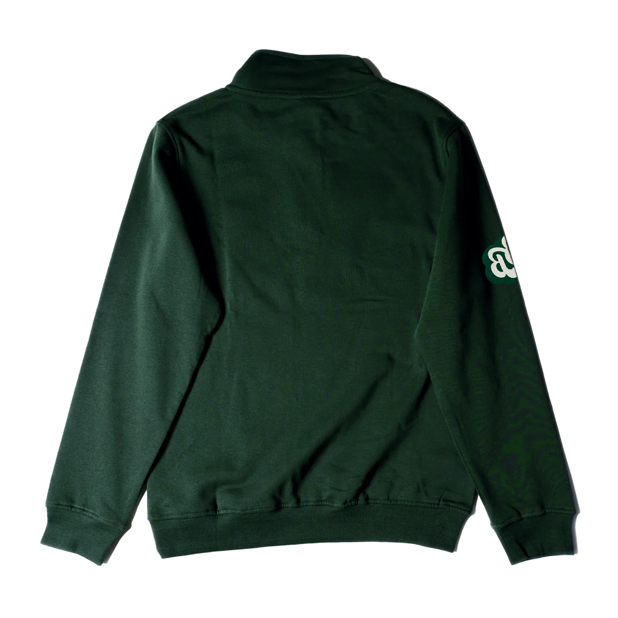 BB Quarter Zip Sweater - Forest Green