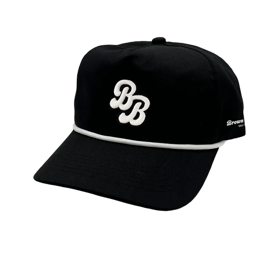 BB Relaxed Rope Hat - Black